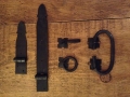 Black forged hardware