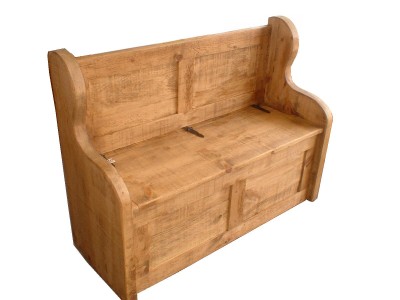 Rustic Monks Bench